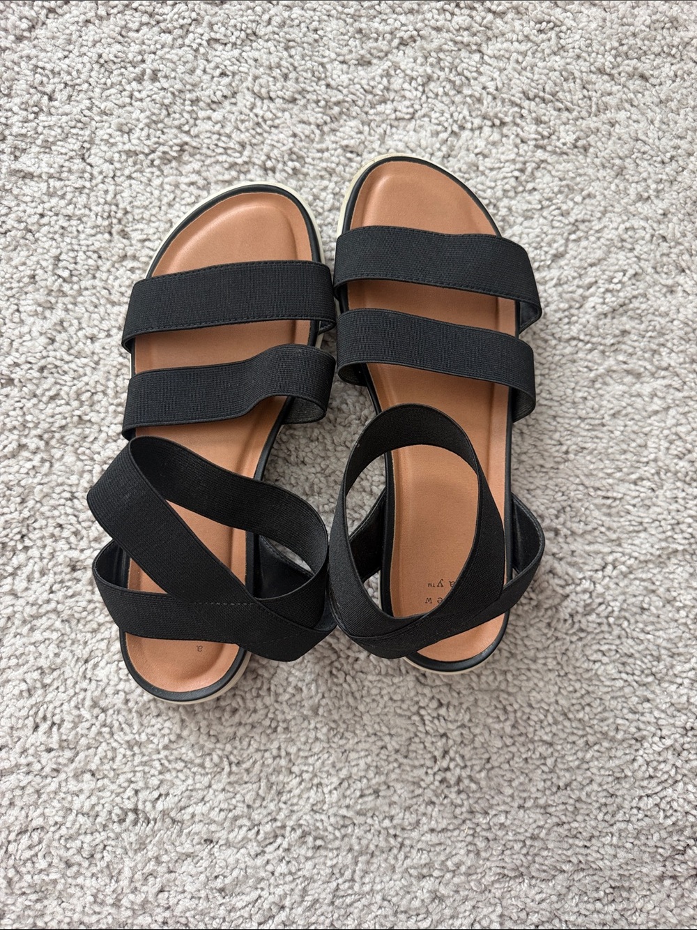 Black Strappy Women’s Sandals